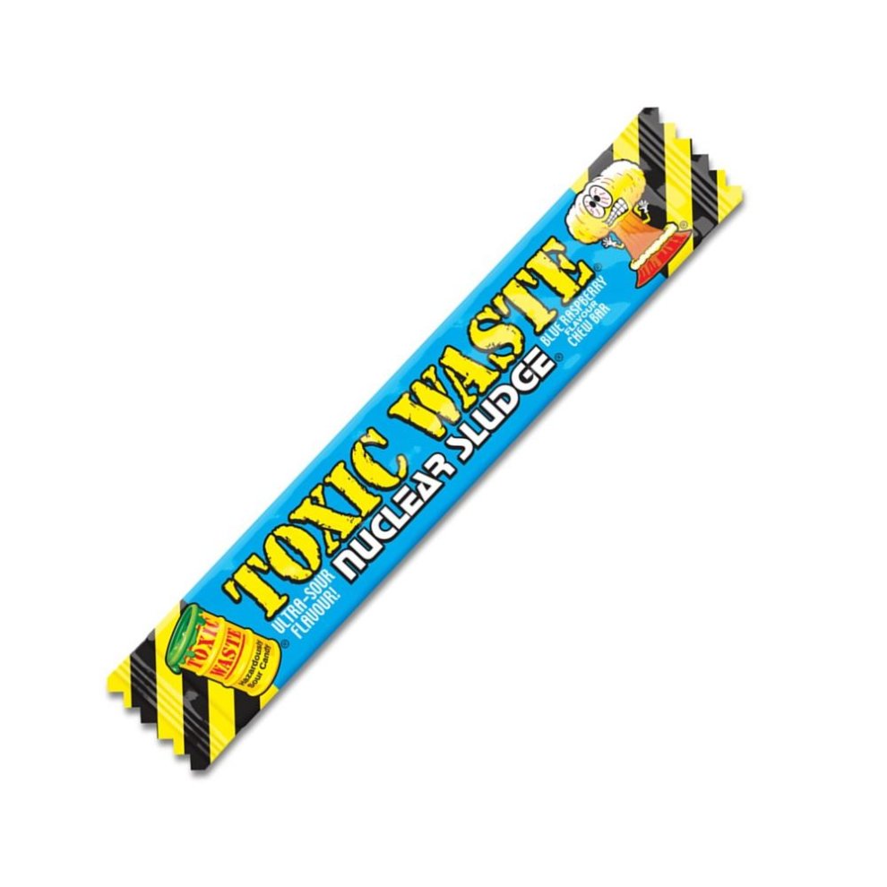 Toxic Waste Blue Raspberry Chew Bars 20g