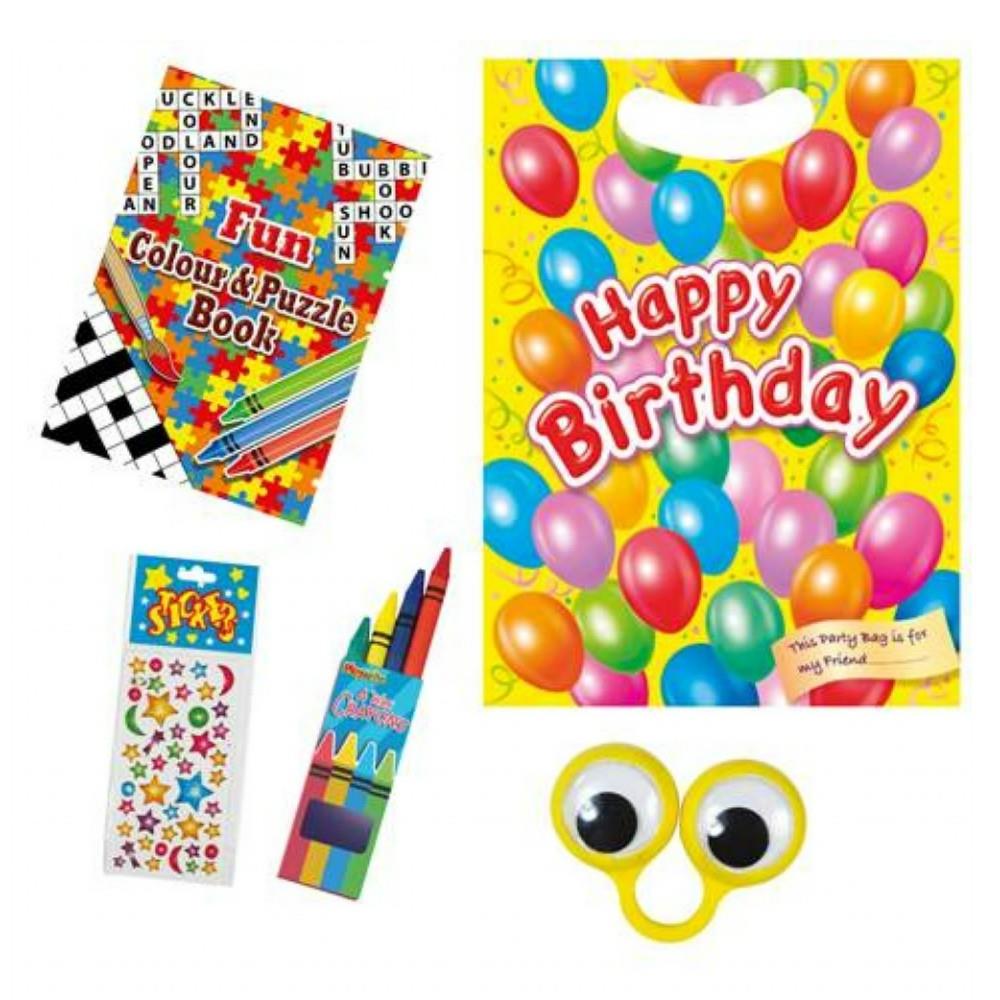 Party Bags Children's Birthday - Pre Filled