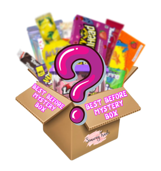 Best Before / Expired Mystery Box - Small Large Letter Taster Box - Includes 12 Items