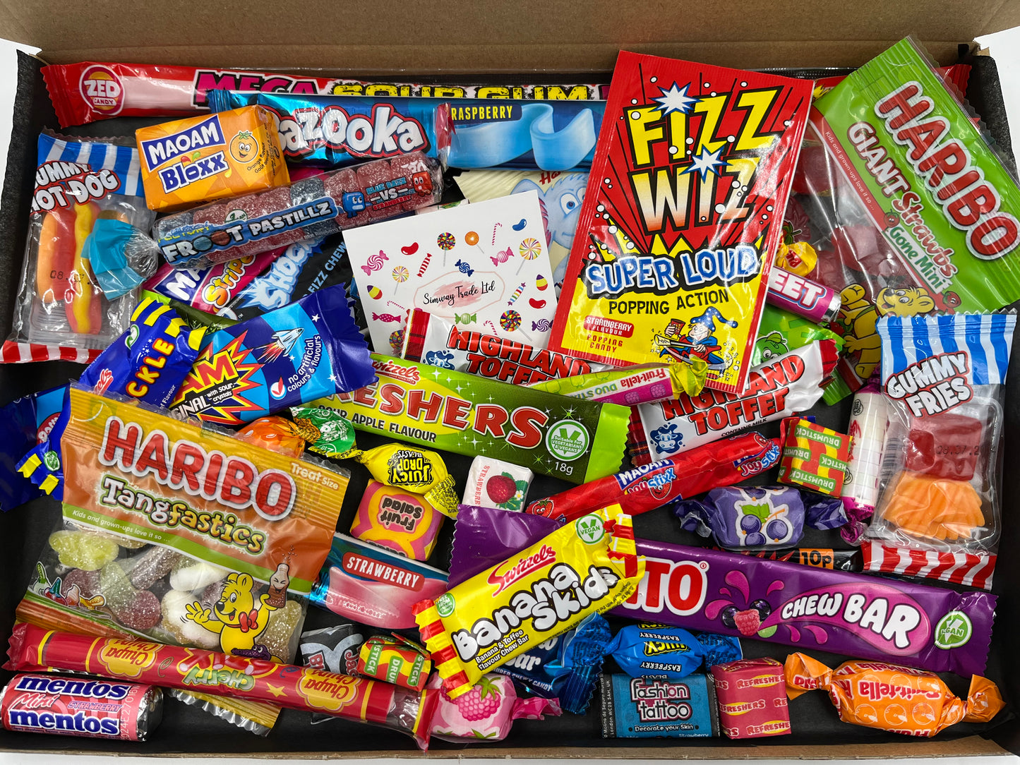 Simway Sweets 50 Piece Retro Box