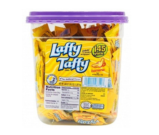 Laffy Taffy Banana Mini’s 145 Pieces Tub