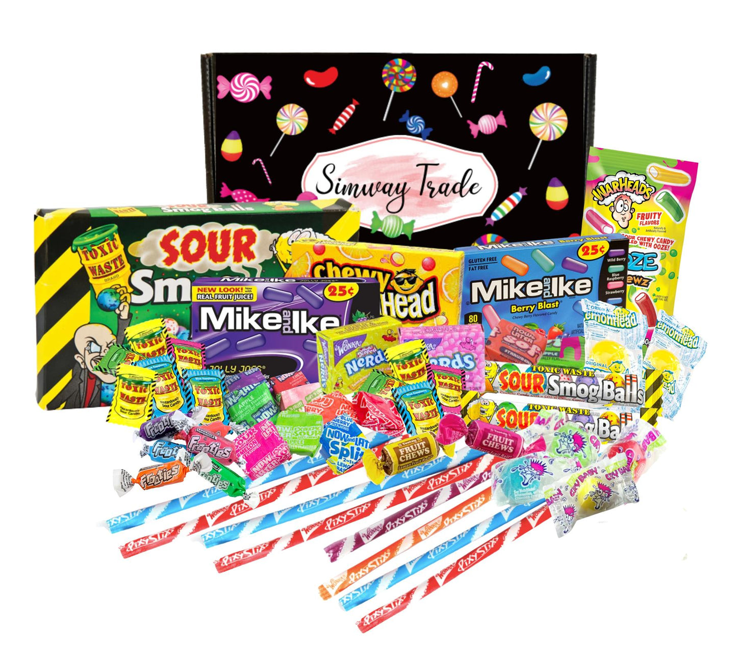 Smog Balls American Sweet Candy Box Simway Sweets