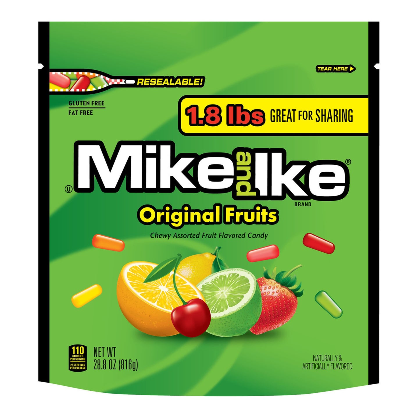Mike & Ike Original Fruits 816g