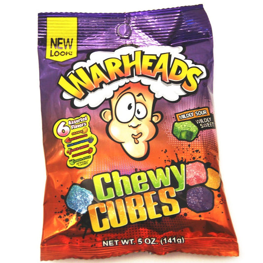 Warheads Chewy Cubes 141g