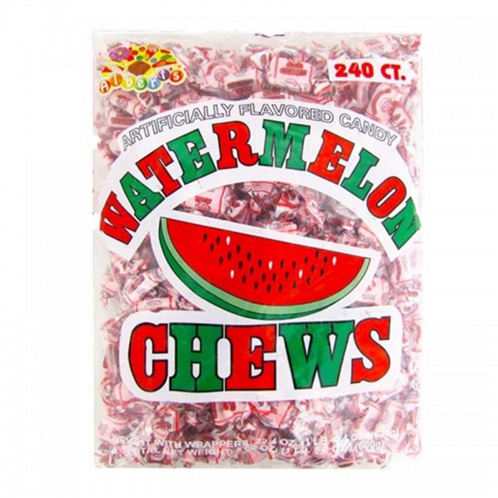 Alberts Chews - Watermelon (240 Pieces)