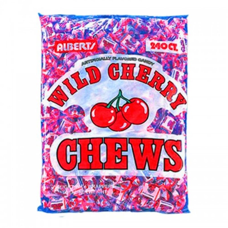 Alberts Chews - Wild Cherry (240 Pieces)