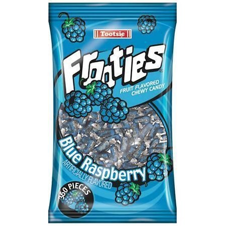 Tootsie Frooties 360 Piece Bag - Blue Raspberry