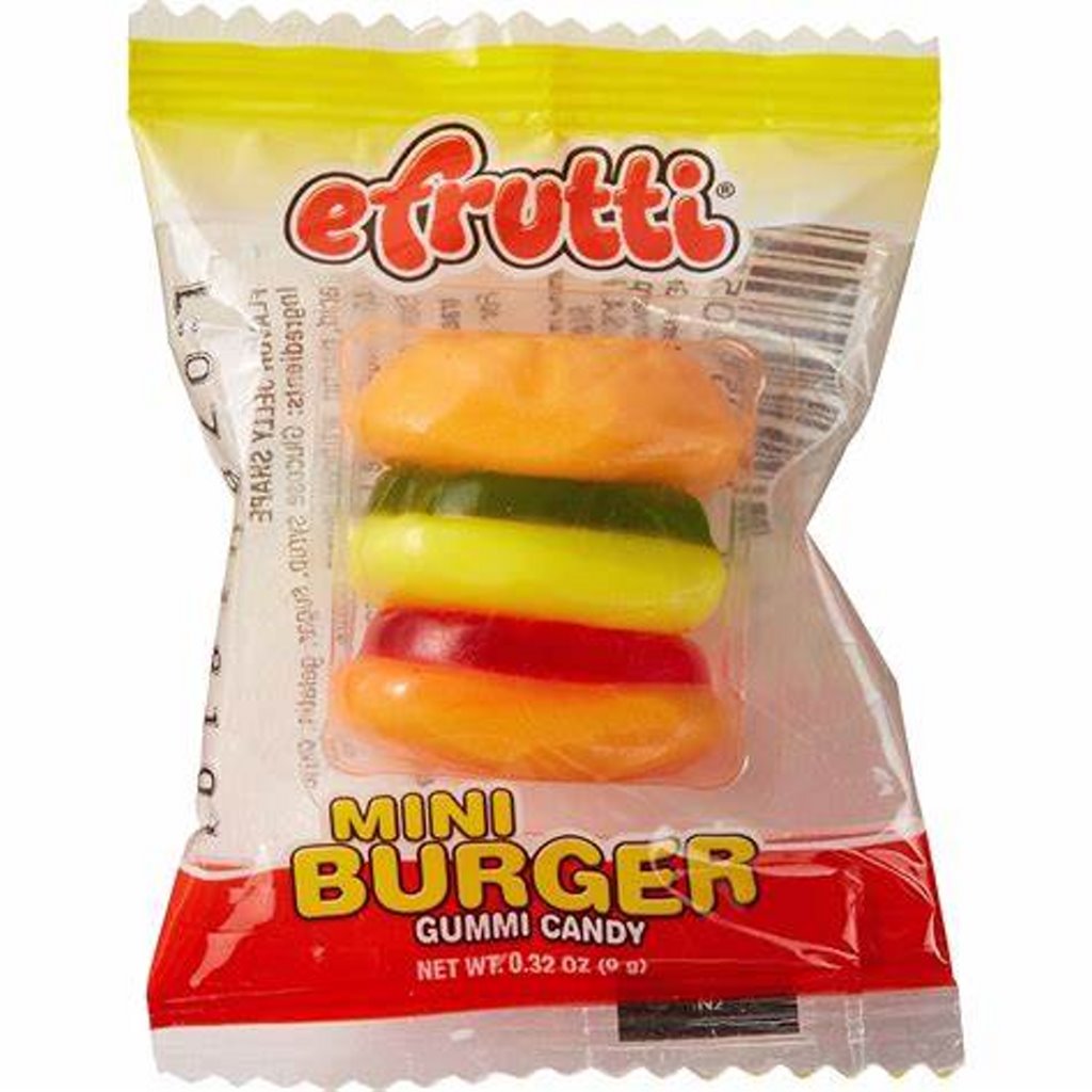 Efrutti Gummy Burger 9g