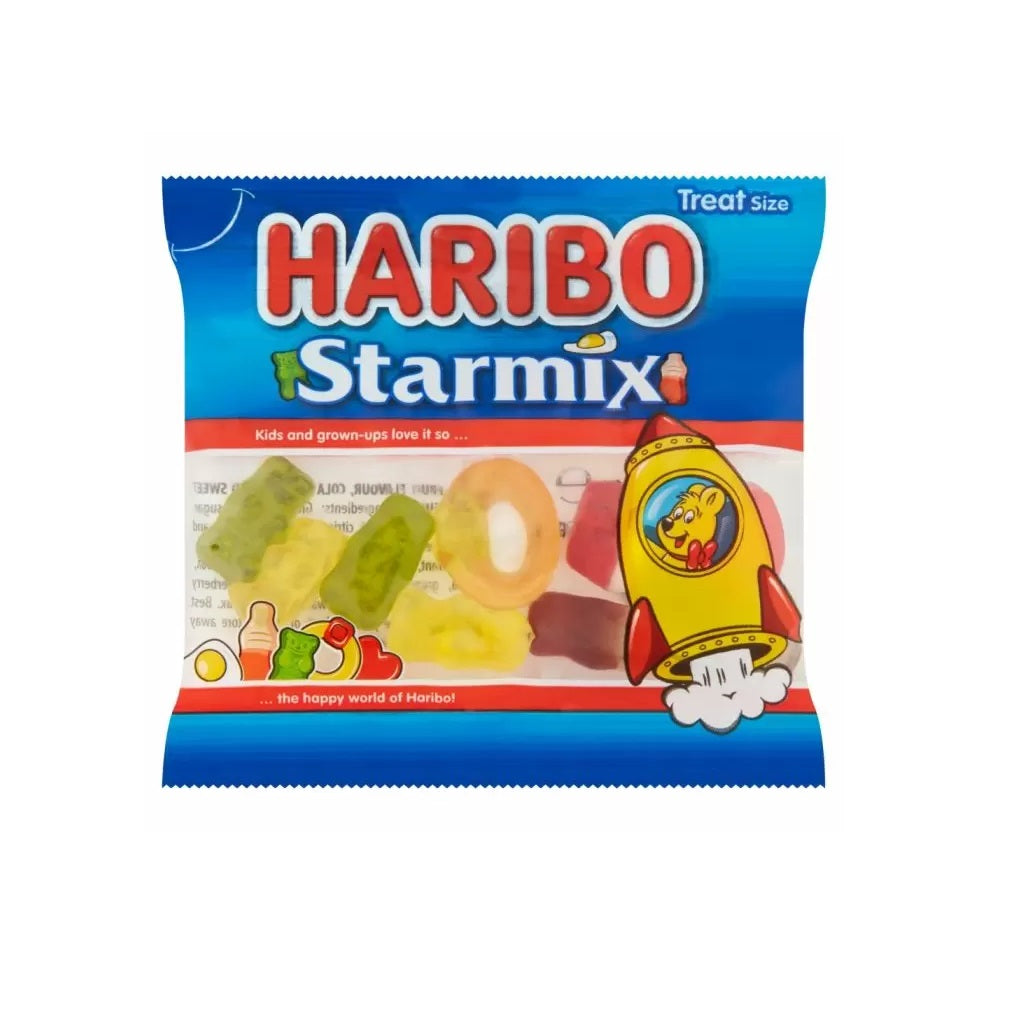 Haribo Starmix Treat Size Bags (Box of 100)