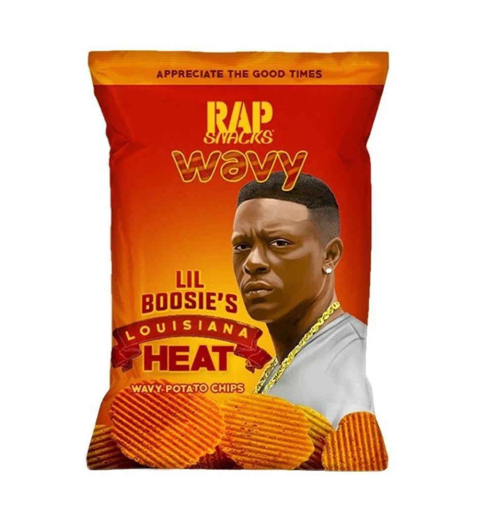 Rap Snacks Lil Boosies Louisiana Heat 71g Simway Sweets