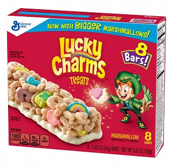 Lucky Charms Treat Bars 8 Pack - 192g