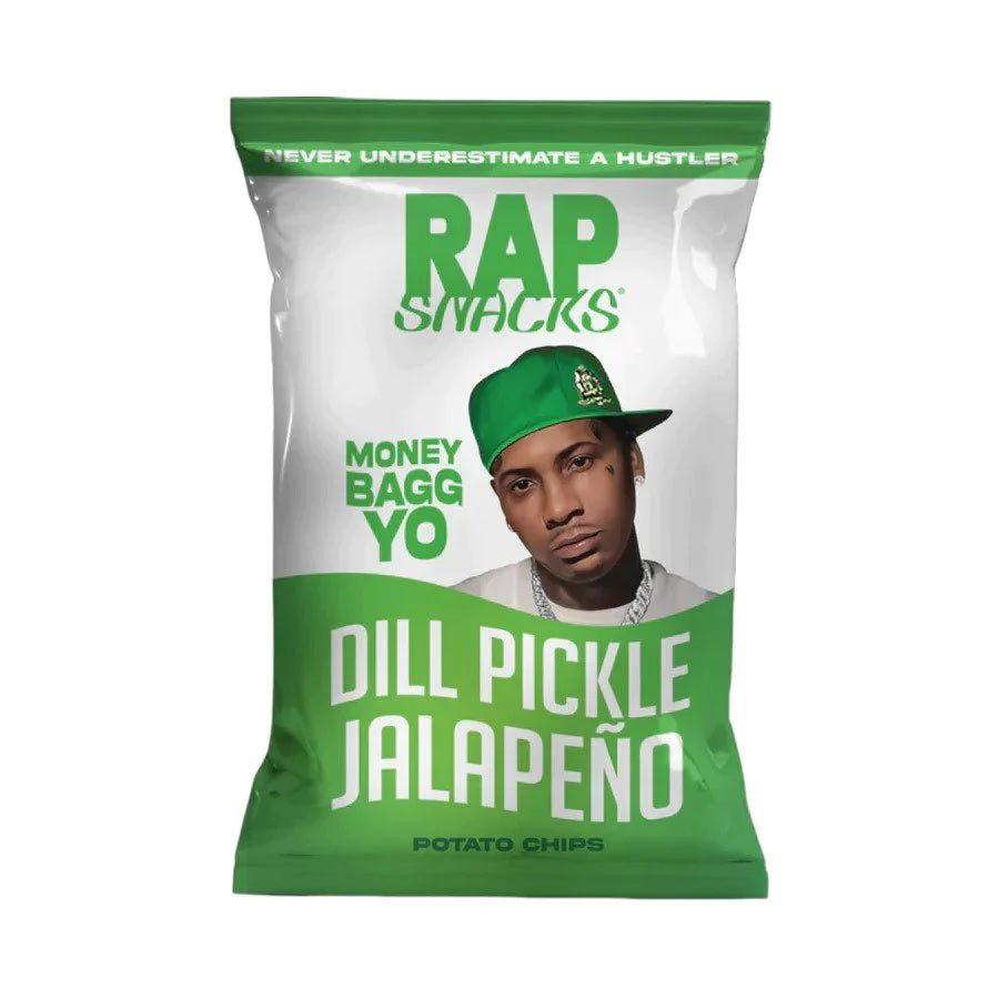 Rap Snacks Money Bagg Dill Pickle Jalapeno - 71g