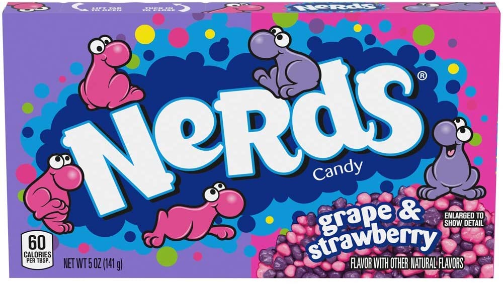 Strawberry & Grape Nerds Theatre 141g