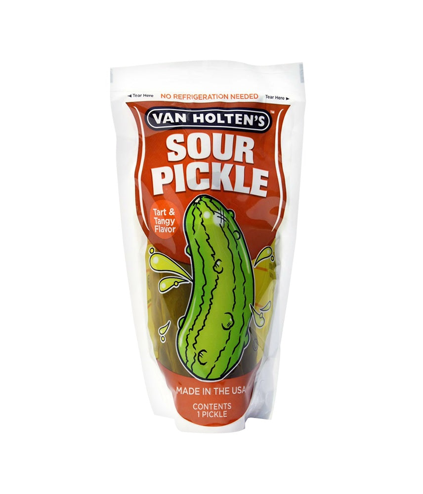 Van Holten's - Large Sour Tart & Tangy Pickle-In-a-Pouch