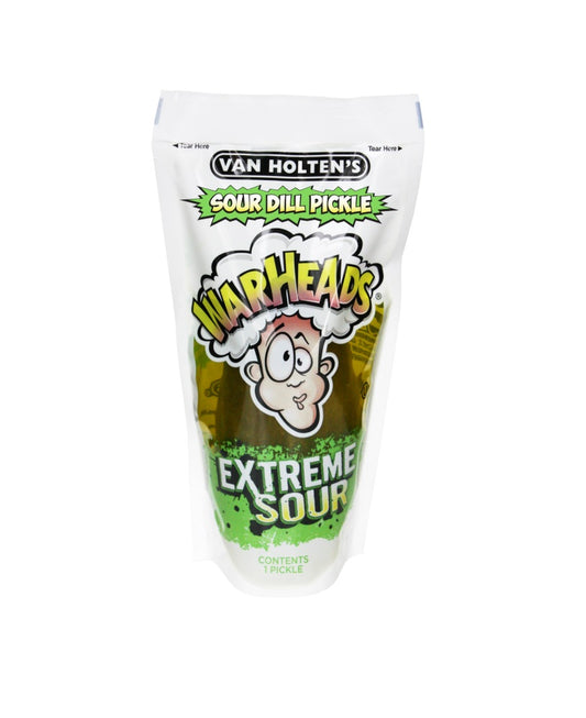 Van Holten's - Jumbo Warheads Extreme Sour Dill Pickle-In-a-Pouch