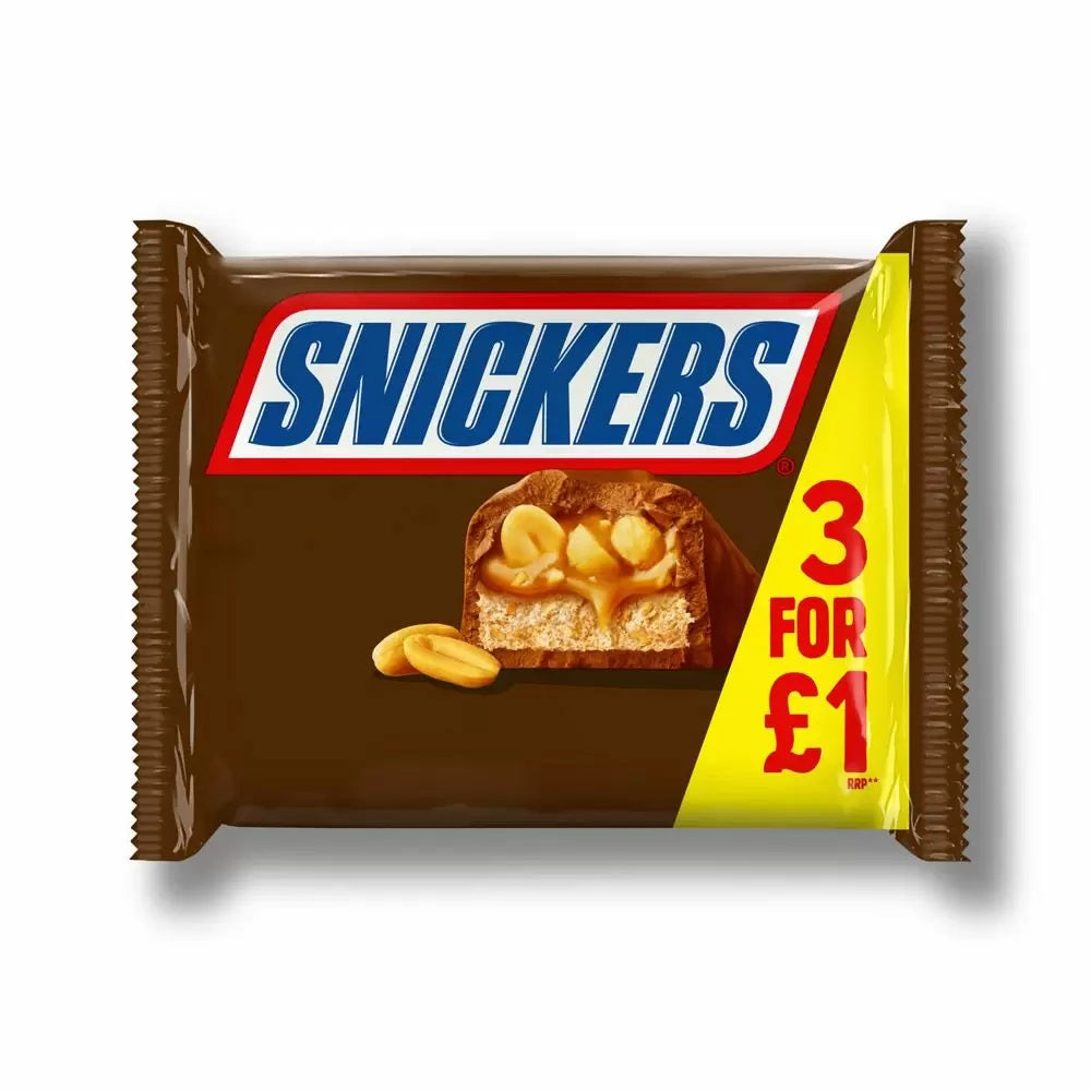 Snickers Bars (3 Pack)