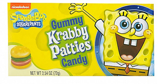 Spongebob Squarepants Gummy Krabby Patties - 72g