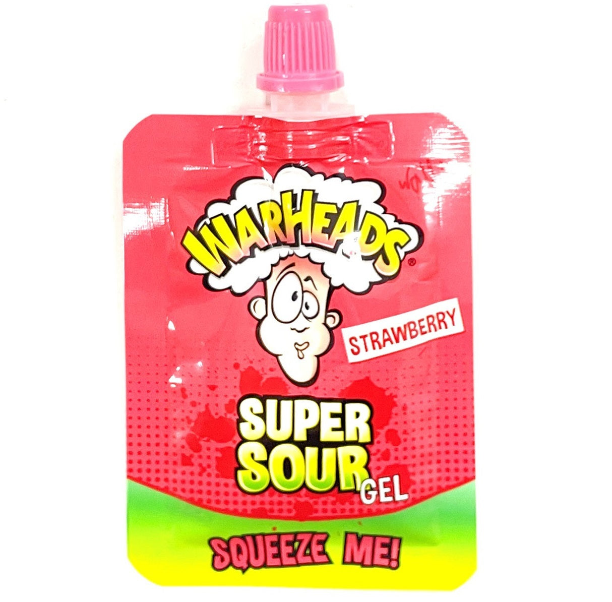Warheads Super Sour Squeeze Me Gel 20g
