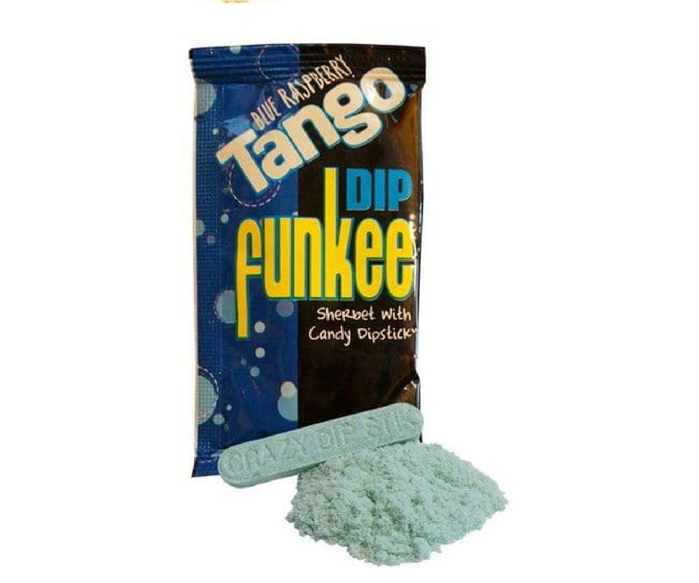 Tango Funkee Dip Sherbert with Candy Dipstick - 15g Blue Raspberry