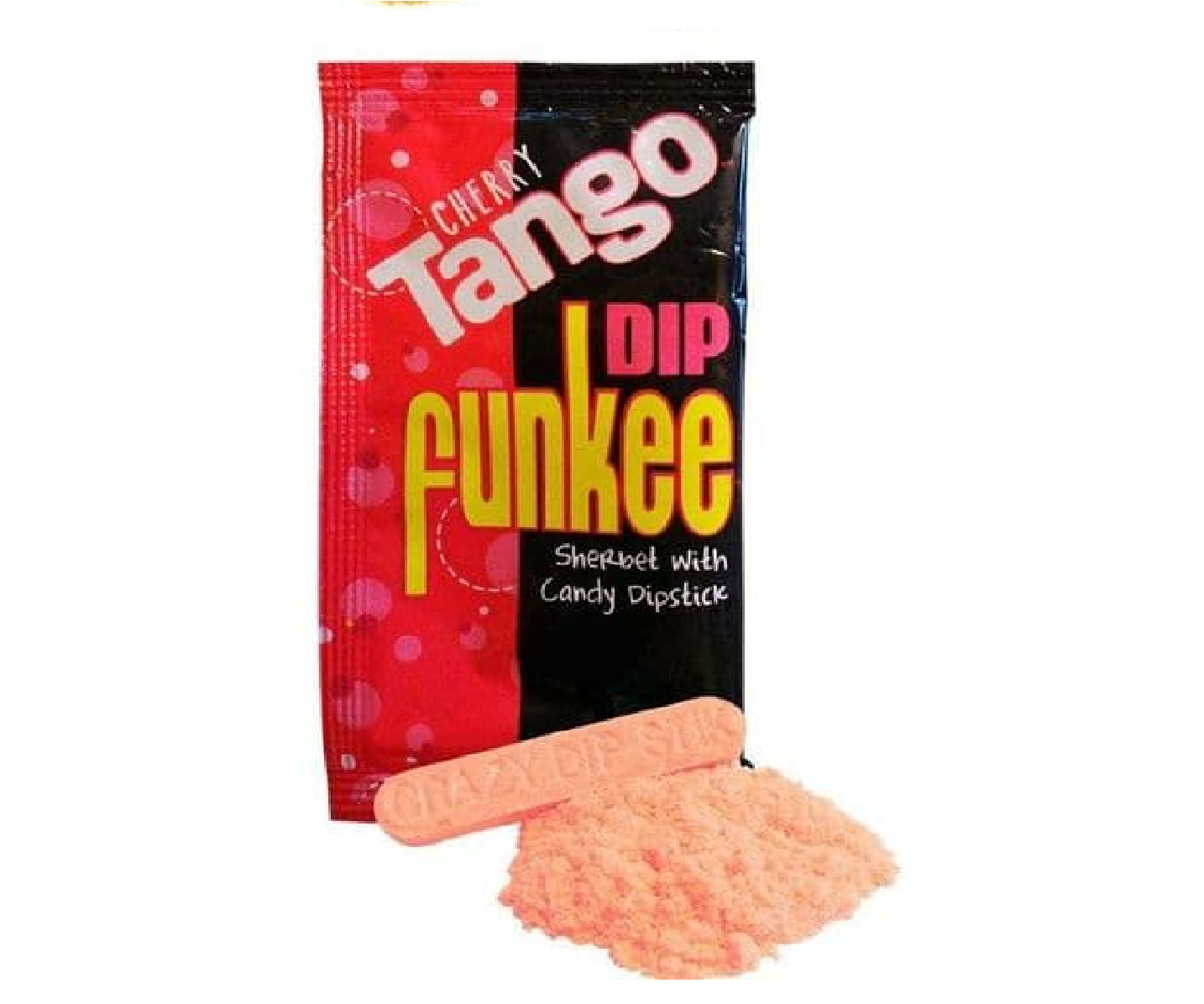 Tango Funkee Dip Sherbert w/ Candy Dipstick - 15g - Cherry