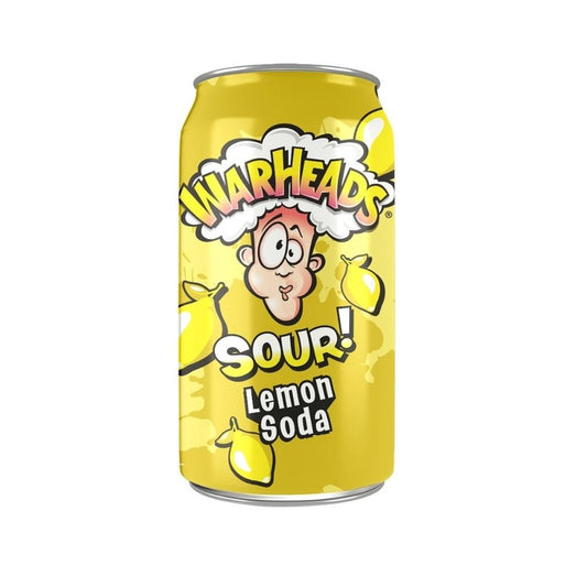 WARHEADS SOUR LEMON SODA 355ML